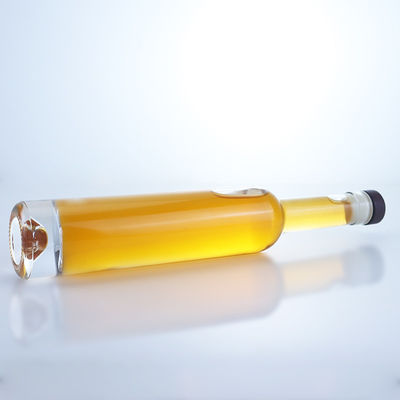 Whisky Vodka Tequila Gin Rum Hielo Vino Botella de vidrio con corcho y logotipo personalizado hecho