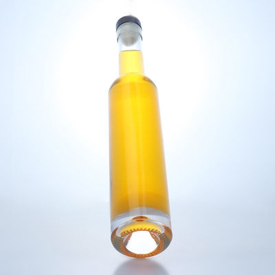 Whisky Vodka Tequila Gin Rum Hielo Vino Botella de vidrio con corcho y logotipo personalizado hecho