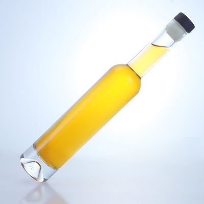 Whisky Vodka Tequila Gin Rum Hielo Vino Botella de vidrio con corcho y logotipo personalizado hecho