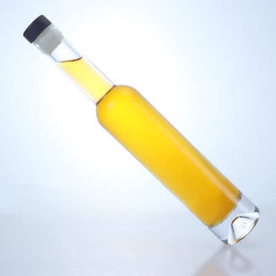 Whisky Vodka Tequila Gin Rum Hielo Vino Botella de vidrio con corcho y logotipo personalizado hecho
