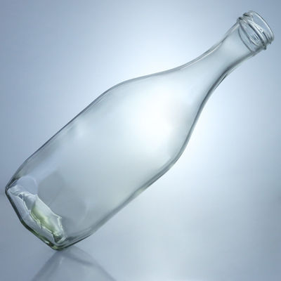 Brandy Whiskey Gin Rum Botella de vidrio con tapa de tornillo de cerradura de bebidas industriales tipo corcho