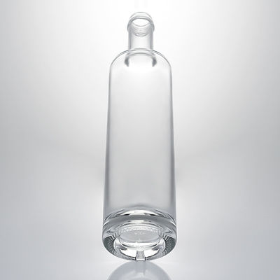 Botella de licor de vidrio para whisky, ginebra, ron, vodka, material industrial y base Vidrio