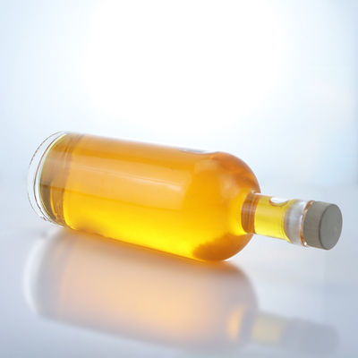 Material de base de vidrio Tipo de tapa de tornillo de sellado Botella de alcohol para whisky Vodka Tequila Gin Rum