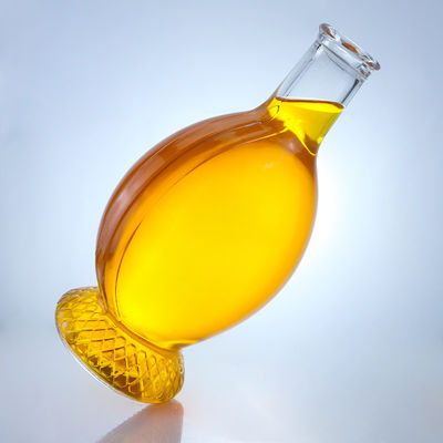 Botella de vidrio de corcho tipo tapa para ron personalizado vodka whisky tequila y ginebra
