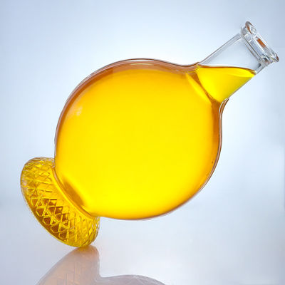 Botella de vidrio de corcho tipo tapa para ron personalizado vodka whisky tequila y ginebra