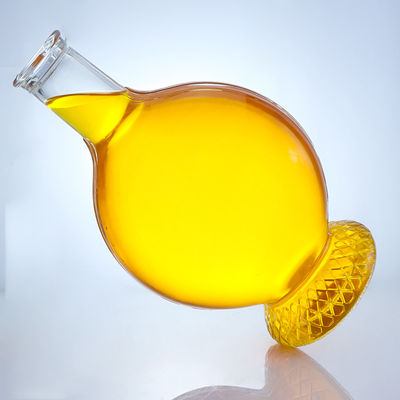 Botella de vidrio de corcho tipo tapa para ron personalizado vodka whisky tequila y ginebra