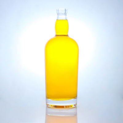 Liquor industrial botella de vidrio de piedra súper con corcho personalizar su bebida