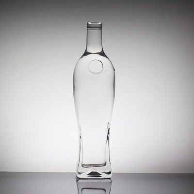 Botellas de vidrio de 700 ml con sellado de corcho para licores y vodka whisky tequila