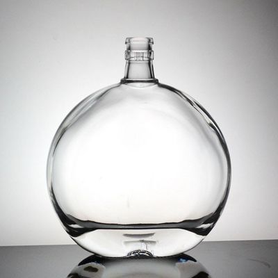 Botellas de vidrio de 700 ml con sellado de corcho para licores y vodka whisky tequila