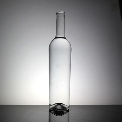 Botellas de vidrio de 700 ml con sellado de corcho para licores y vodka whisky tequila
