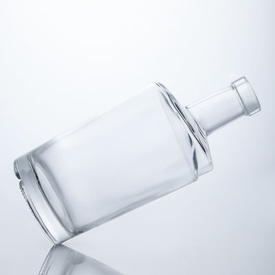 Botella de vidrio de 750 ml para licor y vino Con forma redonda Muestra de sellado de corcho proporcionada gratuitamente