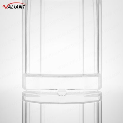 Rum Vodka Whisky Tequila Botella de ginebra de 250 ml Super Flint Vidrio con corcho y forma personalizada