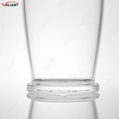 Whiskey Vodka Tequila Brandy Gin Rum Botella de vidrio con corcho 750 ml Forma a medida