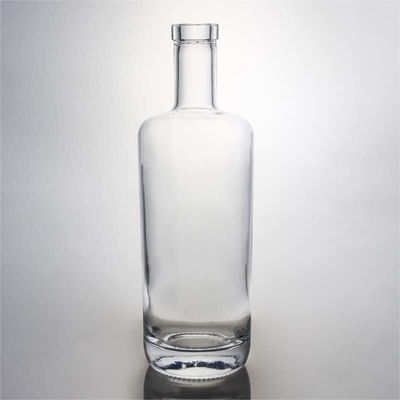 Rum Vodka Whisky Tequila Gin Botella de vidrio con tapa de corcho 500 ml de material de piedra súper