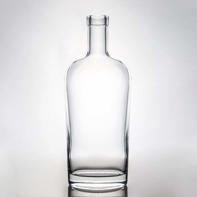 Super Flasca de vidrio de sílex para whisky Gin 700 ml 750 ml 1000 ml Capacidad