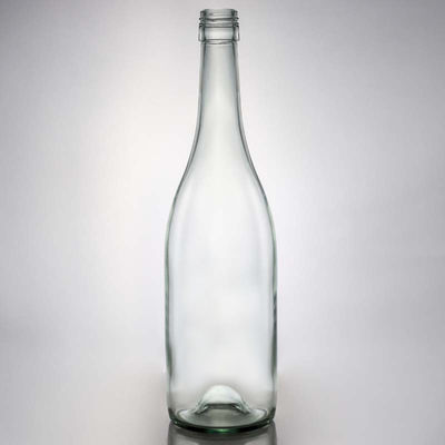 Capacidad y forma personalizables Botella de vidrio con tapa de tornillo para ron vodka whisky tequila gin