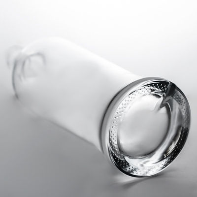Tipo de sellado exclusivo Corcho 750 ml Botella de vidrio de sílex alto para Gin Rum Champagne Brandy Whisky