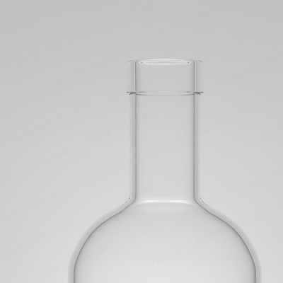 Botella de vidrio de calidad alimentaria para ron vodka whisky tequila gin 750 ml 720 g corcho incluido