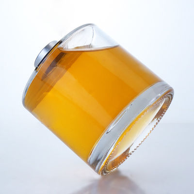 Decal de manejo de la superficie Botella de vidrio de 400 ml para Gin Rum Champagne Brandy Whisky