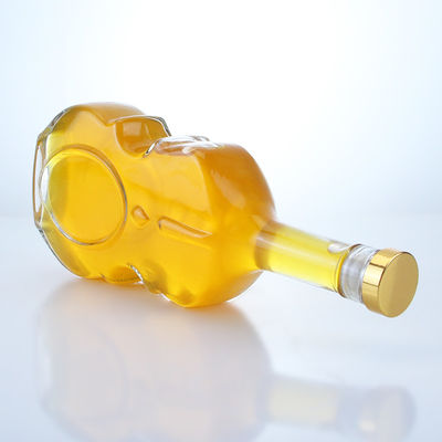 Botella de vidrio para el manejo de la superficie de la decal para vino y bebidas 350ml 500ml 750ml Capacidad