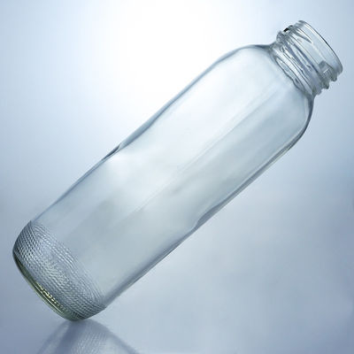 Botellas de vidrio congelado transparente personalizadas para bebidas y collar de vidrio dentro de su presupuesto
