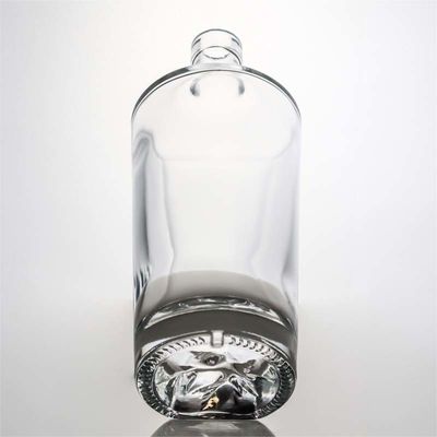 Tipo de sellado Corcho 500 ml 800 ml 1000 ml Botella de vidrio de piedra de forma redonda para licor