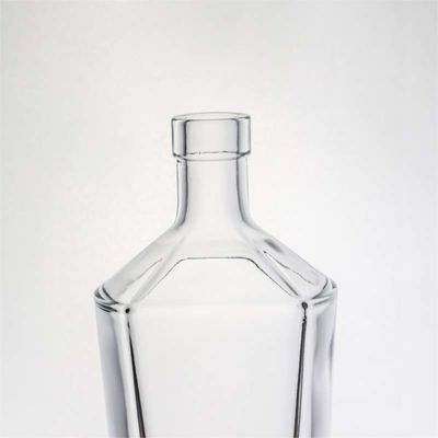 Tipo de sellado Corcho 500 ml 800 ml 1000 ml Botella de vidrio de piedra de forma redonda para licor