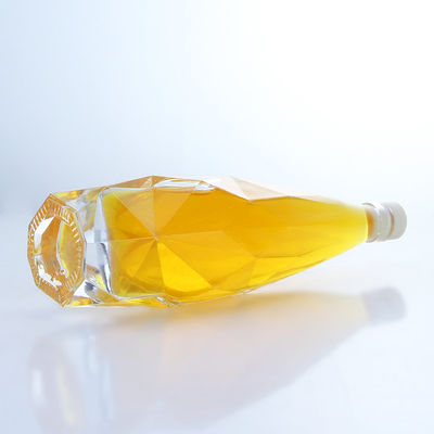 Botella de vidrio de 750 ml de whisky, vodka y alcohol para bebidas alcohólicas