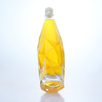 Botella de vidrio de 750 ml de whisky, vodka y alcohol para bebidas alcohólicas