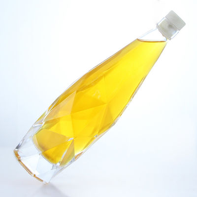 Botella de vidrio de 750 ml de whisky, vodka y alcohol para bebidas alcohólicas