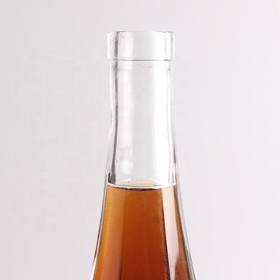 Vidrio de sílex transparente de 750 ml Liquor vacío Ron Gin bebidas alcohólicas Vodka tequila Botellas con corcho