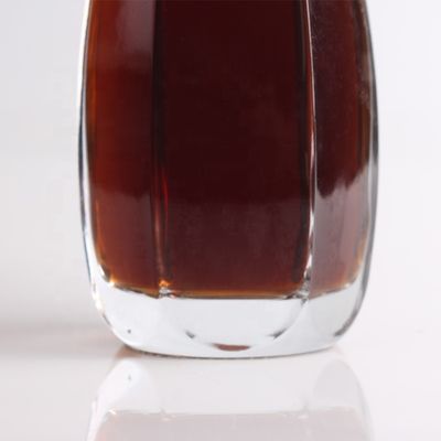 Vidrio de sílex transparente de 750 ml Liquor vacío Ron Gin bebidas alcohólicas Vodka tequila Botellas con corcho