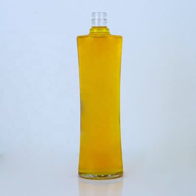Botella de vidrio para vodka ginebra ron whisky brandy 500 ml 750 ml 1000 ml transparente vacío