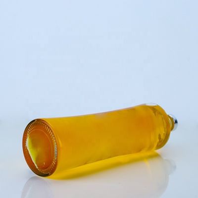 Botella de vidrio para vodka ginebra ron whisky brandy 500 ml 750 ml 1000 ml transparente vacío