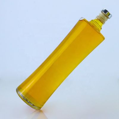 Botella de vidrio para vodka ginebra ron whisky brandy 500 ml 750 ml 1000 ml transparente vacío