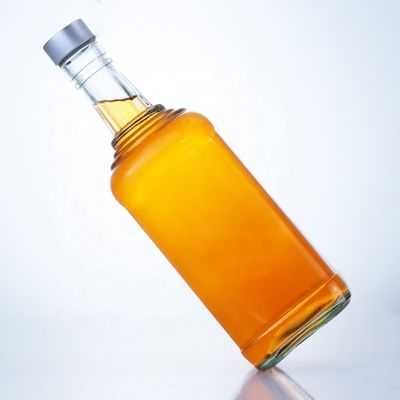 Botella de vidrio para whisky, brandy, vino, bebidas alcohólicas, champán, alcohol, licores OEM
