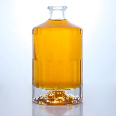 500 ml 700 ml 750 ml Flint Glass Spirit Gin Whisky Vodka Brandy Liquor Botella con corcho