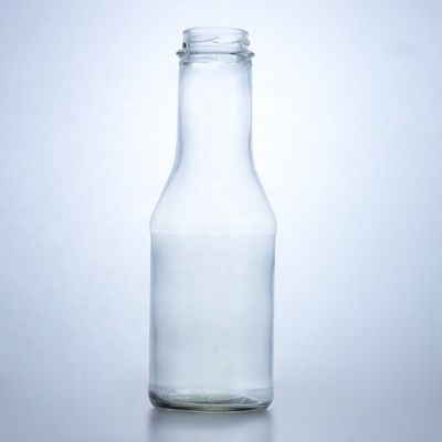 200/375/500/750/1000ml Botella de vidrio con tapa de tornillo para jugo de agua café de leche