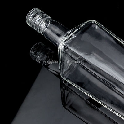 Botella vacía de 500 ml 750 ml 1000 ml con forma especial para vodka whisky gin ron
