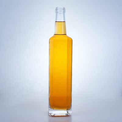 500 ml 750 ml Botellas cuadradas de whisky y vodka para tequila