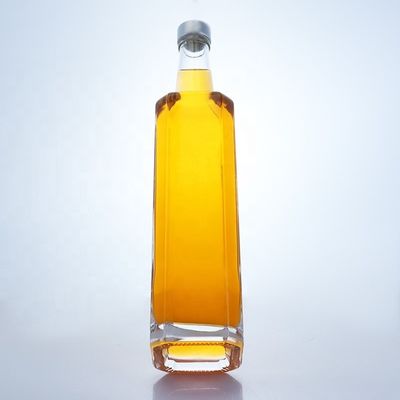500 ml 750 ml Botellas cuadradas de whisky y vodka para tequila