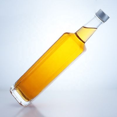 500 ml 750 ml Botellas cuadradas de whisky y vodka para tequila
