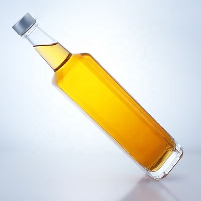 500 ml 750 ml Botellas cuadradas de whisky y vodka para tequila
