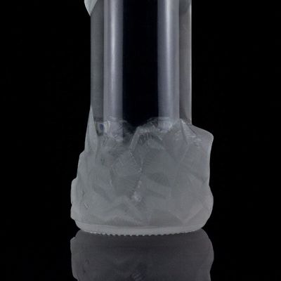 Botella de vidrio de sílex transparente de 500 ml 700 ml 750 ml para champán Gin Rum de diseño único