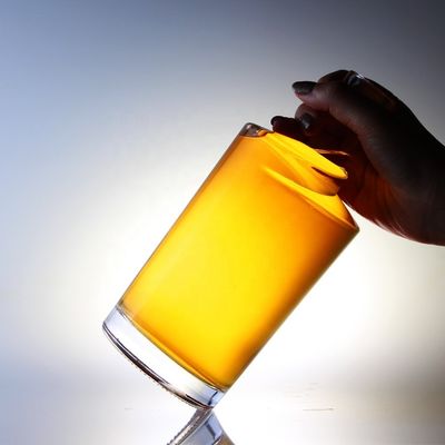 Botellas de licor de fondo grueso con base de vidrio personalizada para vodka, ginebra, ron y champán