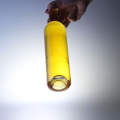 Material de base Botella de licor de vidrio 500 ml 750 ml 1000 ml para vodka Brandy whisky vino