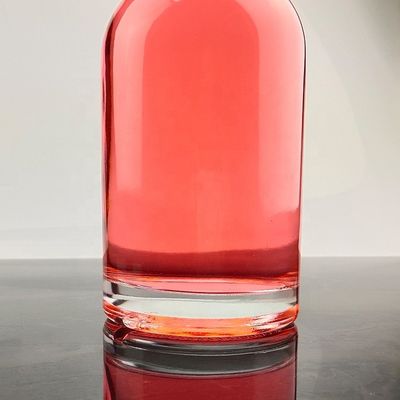 Botella de vidrio para licor de 70cl 75cl con logotipo personalizado