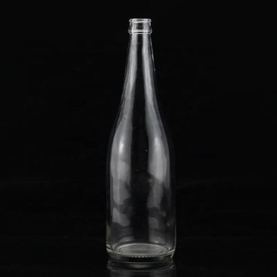Elegante botella de alcohol de sake japonés de 500 ml Vidrio distintivo con corcho de tipo sellador