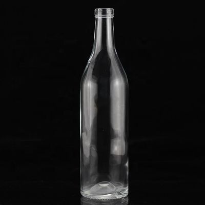 Elegante botella de alcohol de sake japonés de 500 ml Vidrio distintivo con corcho de tipo sellador